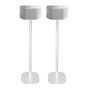 Pareja de soportes de pie Vebos con Yamaha WX-030 MusicCast