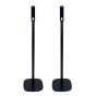 Pareja de soportes de pie Vebos con Yamaha WX-030 MusicCast detalle