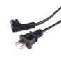 Producto Cable De Aparato - Enchufe C7 Perpendicular 90 Grados A EE.UU. - Cable De Alimentación Con Enchufe EE.UU. A Hembra Euro 8 (C7), Longitud Del Cable: 5 Metros detalle