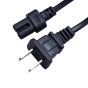 Producto Cable De Aparato - Enchufe C7 A EE.UU. - Cable De Alimentación Con Enchufe EE.UU. A Hembra Euro 8 (C7), Longitud Del Cable: 5 Metros