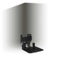 Soporte de pared Vebos para De Esquina Sonos Five Negro - Vertical detalle