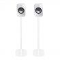 Vebos Soporte de Pie para KEF LSX blanco pareja XL (100cm)
