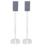 Vebos Soporte de Pie para Philips TAW6205 blanco pareja XS (60cm)