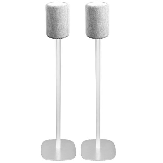 Vebos Soporte de Pie para Audio Pro A10/G10 blanco pareja XS (60cm)