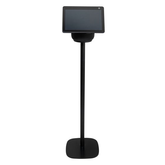 Vebos Soporte de Pie para Amazon Echo Show 10 negro XL (100cm)