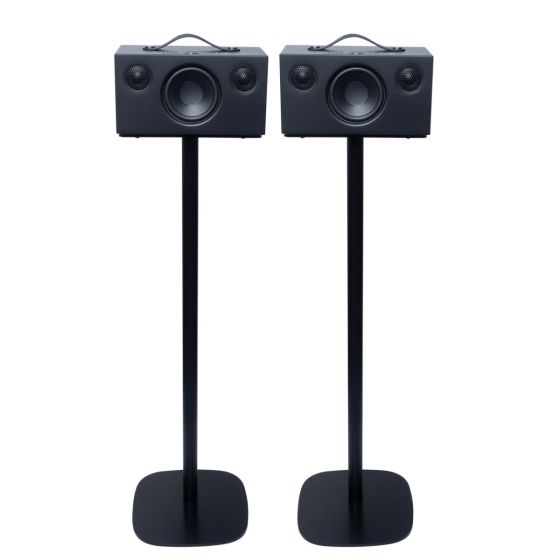 Vebos Soporte de Pie para Audio Pro Addon C5 negro pareja XS (60cm)