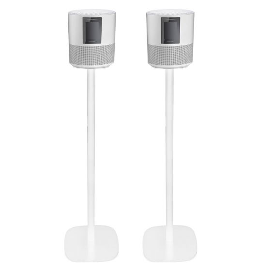 Vebos Soporte de Pie para Bose Home Speaker 500 blanco pareja XS (60cm)