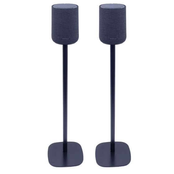 Vebos Soporte de Pie para Harman Kardon Enchant Speaker negro pareja XS (60cm)