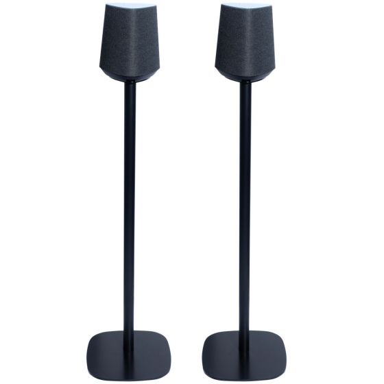 Vebos Soporte de Pie para Loewe Klang MR1 negro pareja XL (100cm)