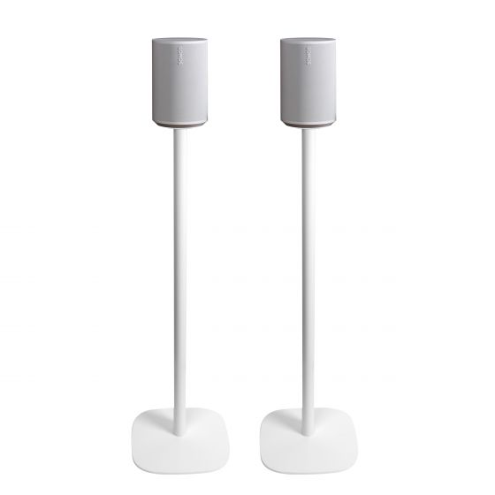 Vebos Soporte de Pie para sonos Era 100 blanco pareja XS (60cm)