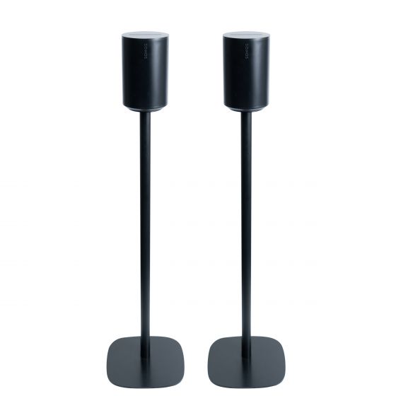 Vebos Soporte de Pie para sonos Era 100 negro pareja XL (100cm)