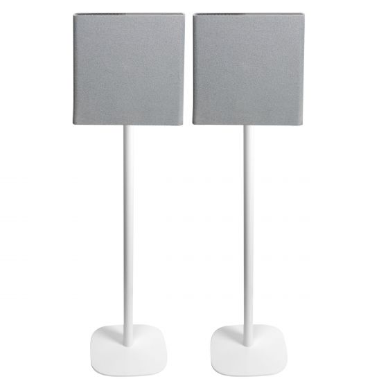 Vebos Soporte de Pie para Sony BRAVIA Theatre Quad blanco doppio XL (100cm)