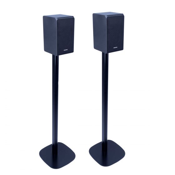 Vebos Soporte de Pie para Samsung HW-Q950A negro pareja XS (60cm)