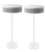 Pareja de soportes de pie Vebos con Yamaha MusicCast 50