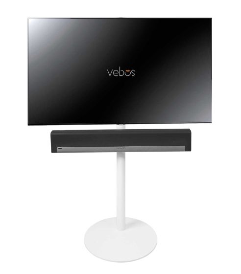 Soporte de pie para televisión Vebos con Sonos Playbar