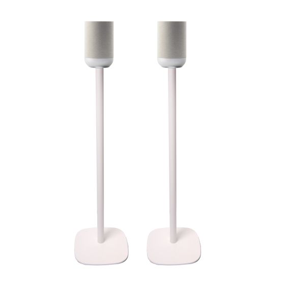 Soporte de pie Vebos con Denon Home 200 Blanco Pareja