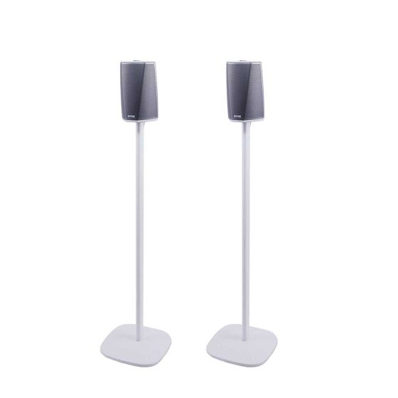 Pareja de soportes de pie Vebos con Denon HEOS 1