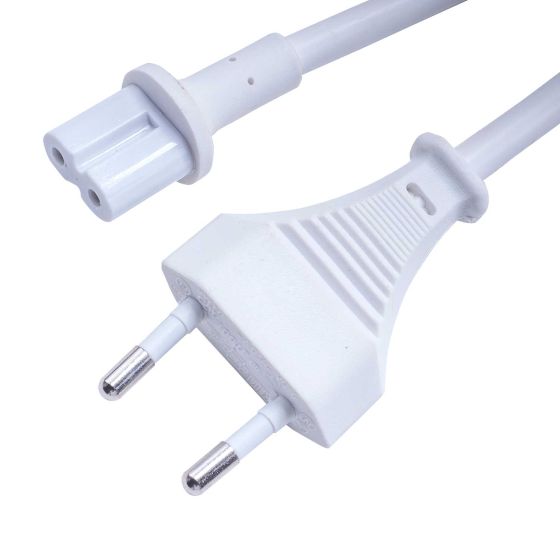 Cable de alimentación Vebos con enchufe en ángulo para Sonos Beam 25cm