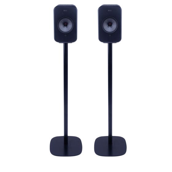 Pareja de soportes de pie Vebos con KEF LSX