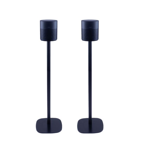 Pareja de soportes de pie Vebos con Bose Home Speaker 300 Negro Pareja