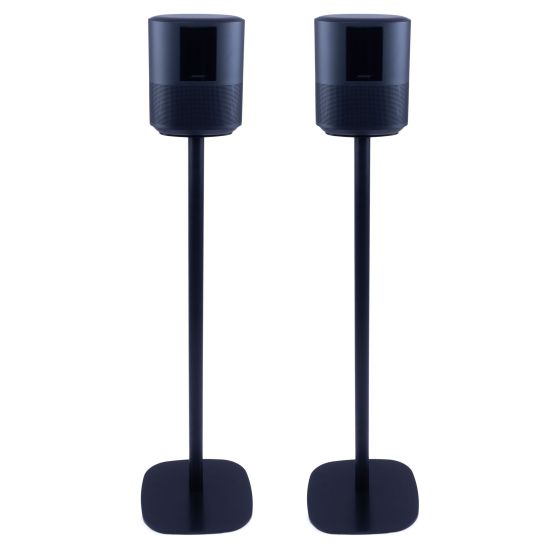 Pareja de soportes de pie Vebos con Bose Home Speaker 500 Negro Pareja