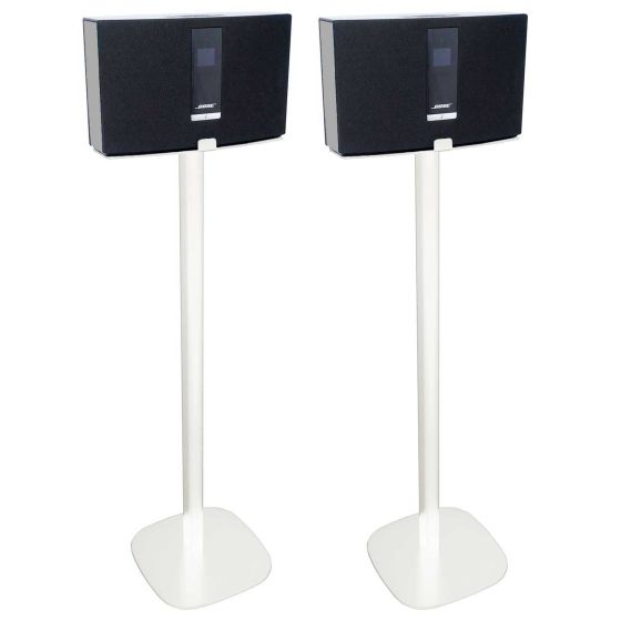 Pareja de soportes de pie Vebos con Bose SoundTouch 20