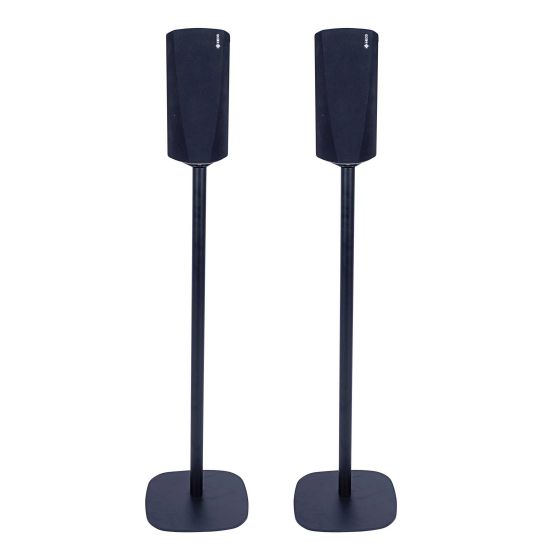 Pareja de soportes de pie Vebos con Denon HEOS 3