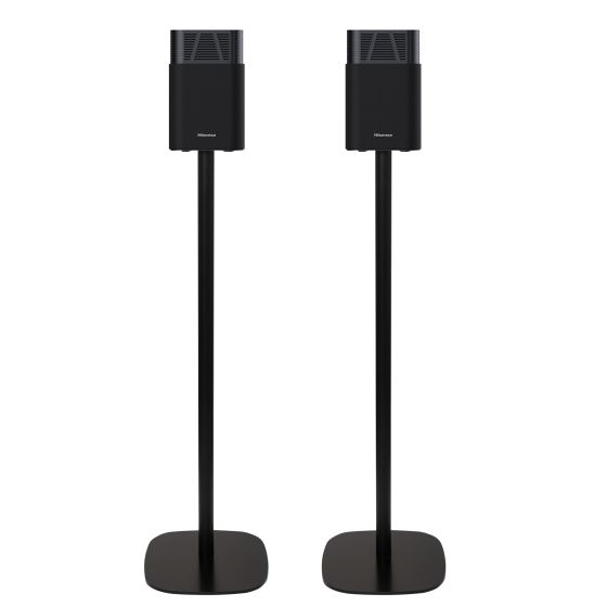 Pareja de soportes de pie Vebos con Hisense HT Saturn