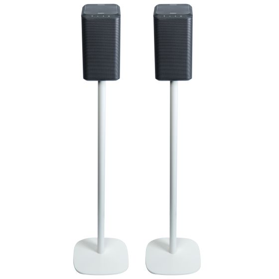 Pareja de soportes de pie Vebos con Philips Fidelio TAFS1 Blanco Pareja