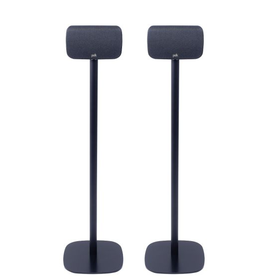 Pareja de soportes de pie Vebos con Polk SR2 Wireless Surrounds