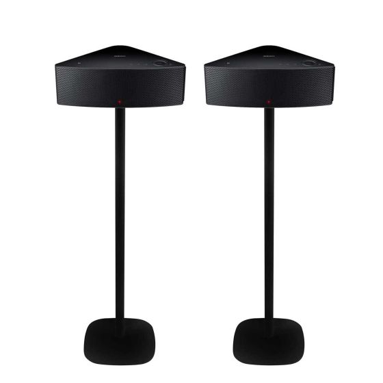 Pareja de soportes de pie Vebos con Samsung M5 WAM550