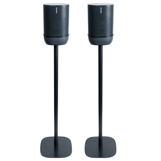 Pareja de soportes de pie Vebos con Sonos Move