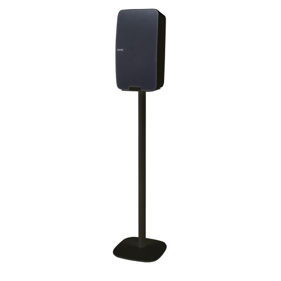 Soporte de pie Vebos con Sonos Five Negro - Vertical