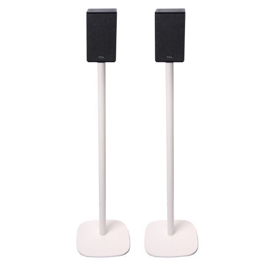 Pareja de soportes de pie Vebos con TCL Q85H
