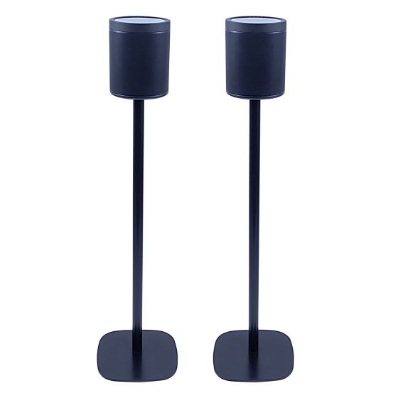 Pareja de soportes de pie Vebos con Yamaha MusicCast 20