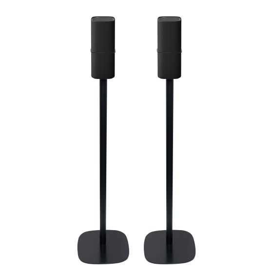 Pareja de soportes de pie Vebos con Yamaha True X Speaker 3A Negro Pareja