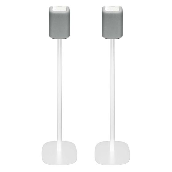 Pareja de soportes de pie Vebos con Yamaha WX-010 MusicCast
