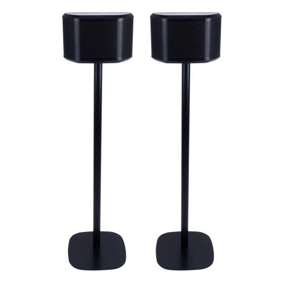 Pareja de soportes de pie Vebos con Yamaha WX-030 MusicCast