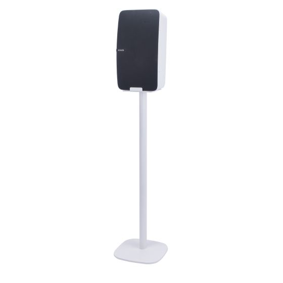 Soporte de pie Vebos con Sonos Play 5 Gen 2 Blanco - Vertical
