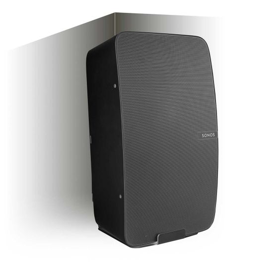 Soporte de pared Vebos para De Esquina Sonos Five Negro - Vertical