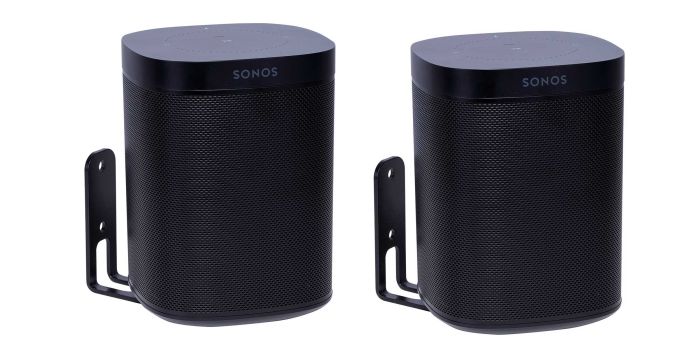 Pareja de soportes de pared Vebos para Sonos One