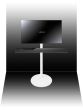 Soporte de pie para televisión Vebos para Bose SoundTouch 300 Soundbar